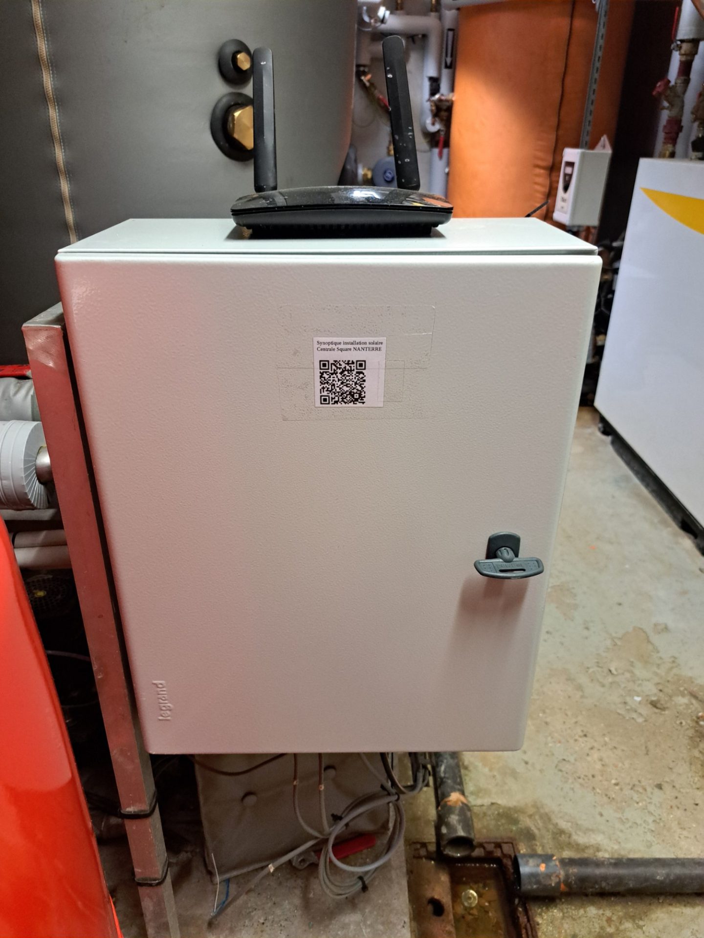 Solaire thermique collectif à Nanterre – après