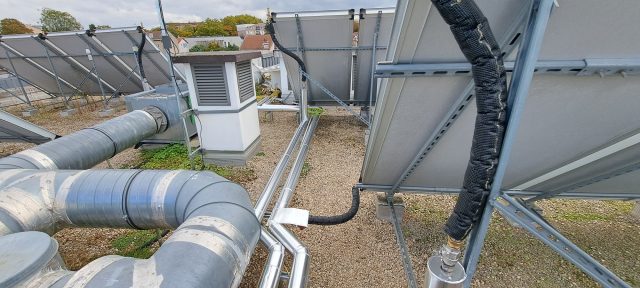 Solaire thermique collectif à Nanterre – après