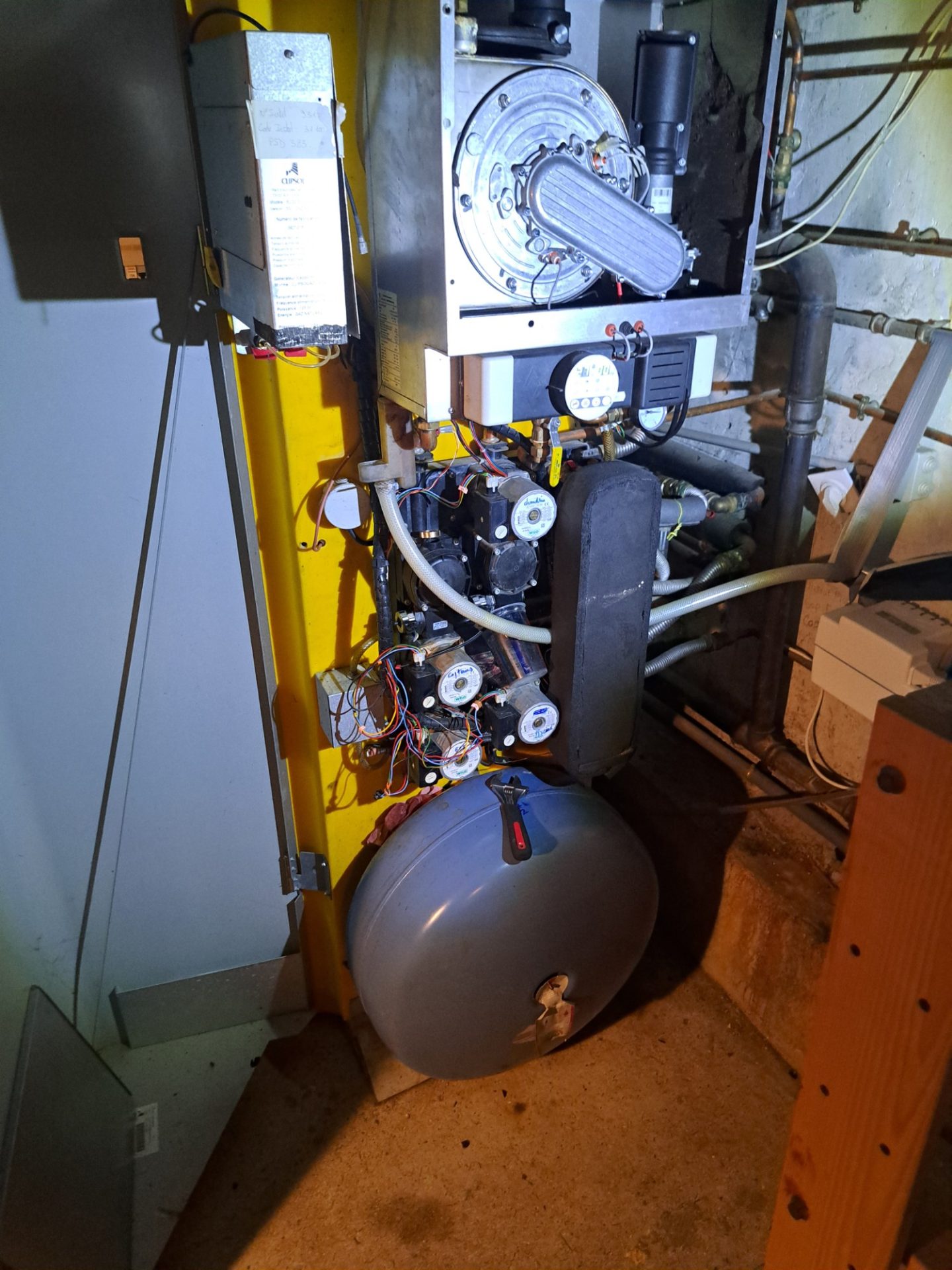 Chauffage solaire (SSC) à Morsang sur Orge – avant